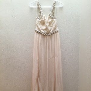 Off white/ Cream Long Dress